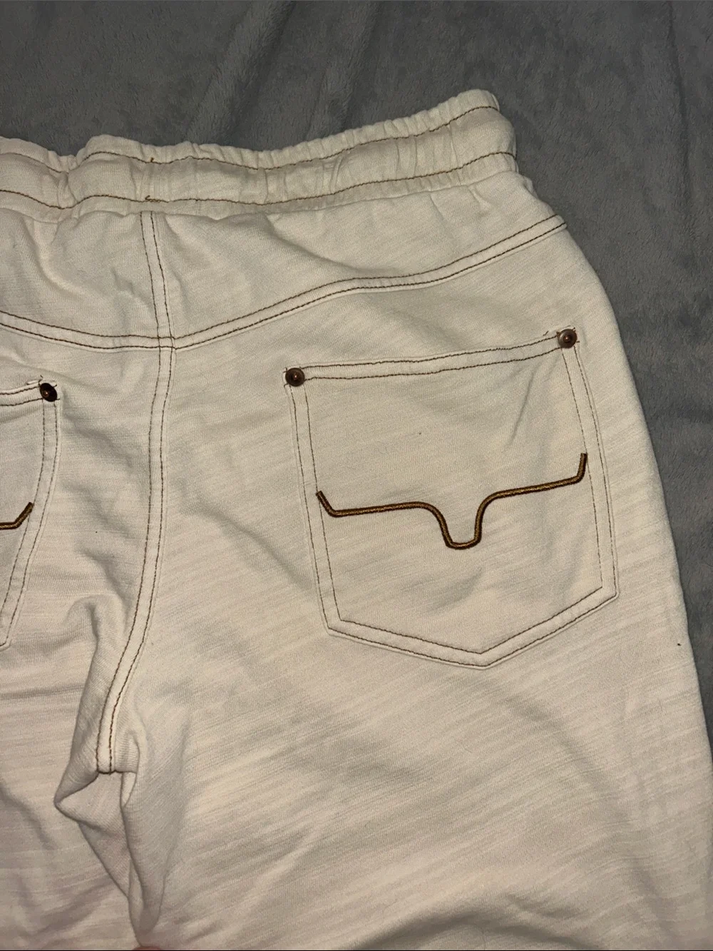Kimes Ranch Cream Drawstring Joggers - Picture 5 of 5